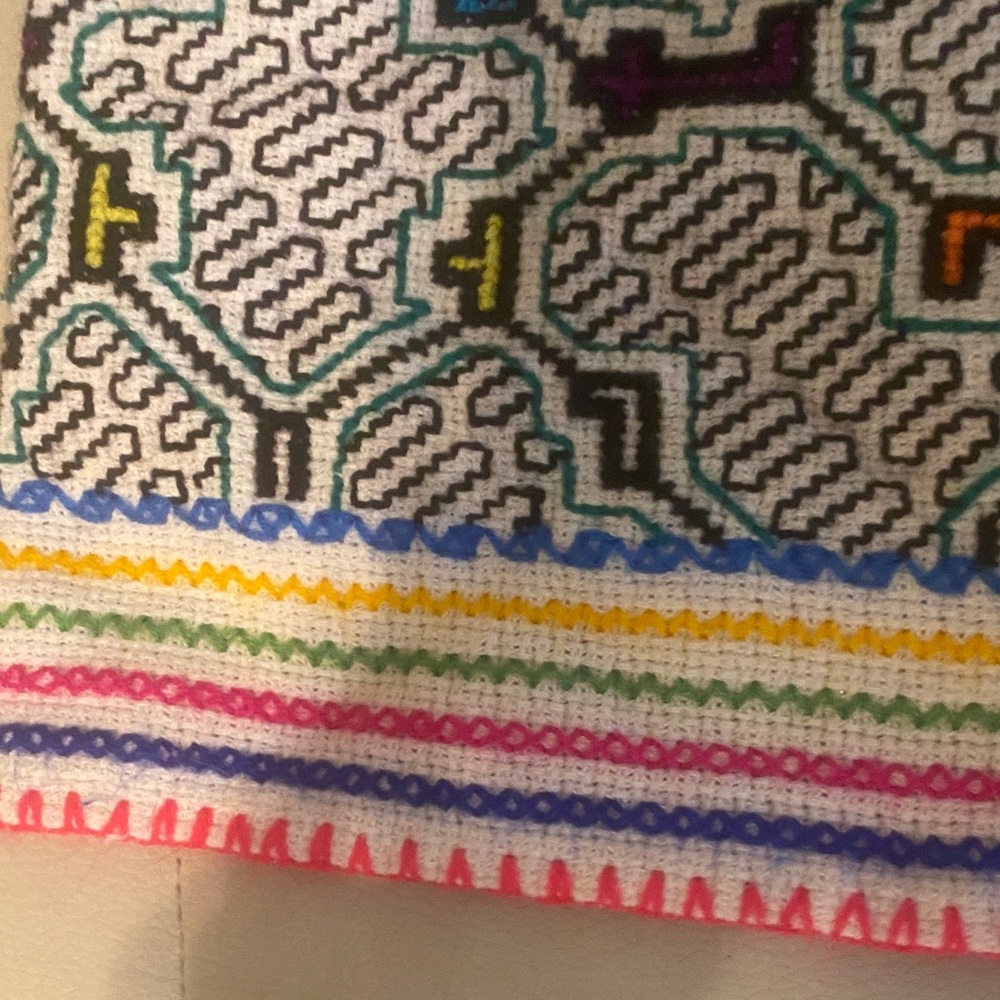 Geometric Patterned Mini Skirt - image 3